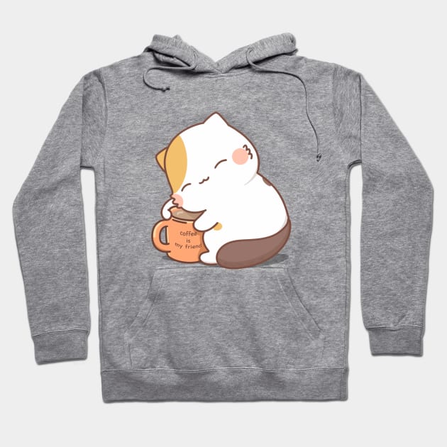 Coffee and muffin cat Hoodie by @muffin_cat_ig